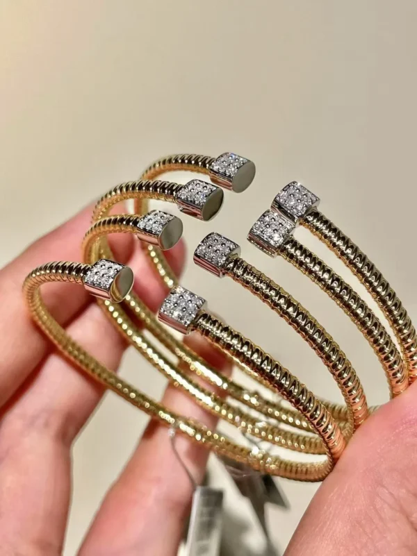 Velriza Helix Cable Bangle Collection