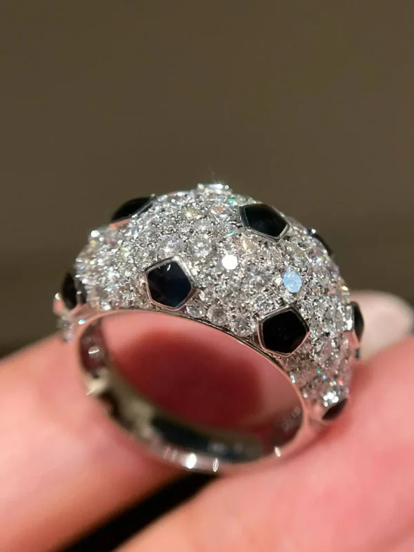 Velriza Midnight Onyx Dome Ring