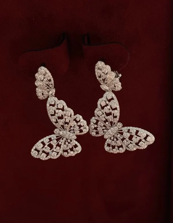 Velriza Papillon Butterfly Drop Earrings