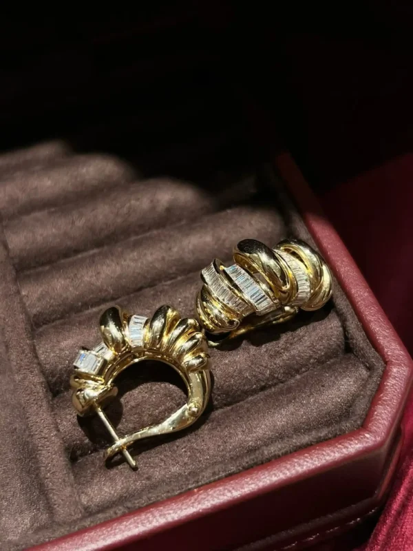 Velriza Seraphina Scroll Hoop Earrings